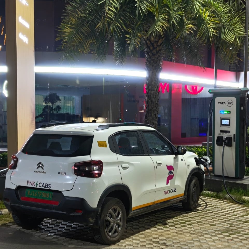 PNK CABS Electric Vehicle Charging